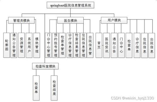 SpringBoot医院信息管理系统 设计与实现